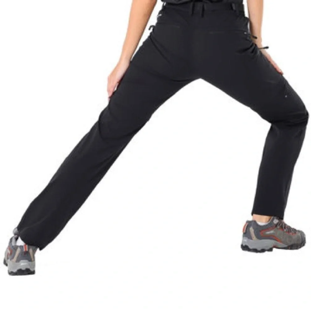 MIER Women’s Black Hiking Pants – Quick Dry, Stretch, Size 8